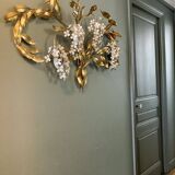 XXL floral wall light Hans Kogl