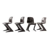 Dining chairs ‘Z-chair’ by Ernst Moeckl