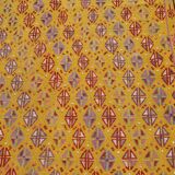 Tapis kilim jaune fait main