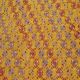 Tapis kilim jaune fait main