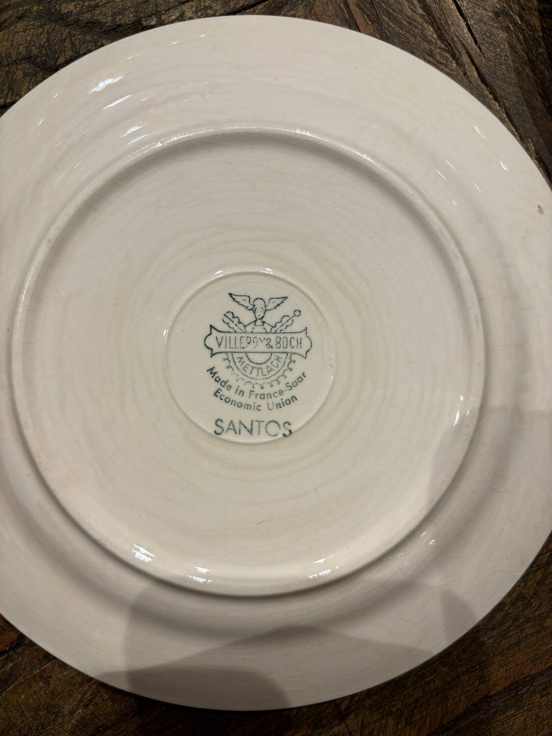 Set of 6 vintage dessert plates