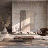 Vintage Mid-Century Modern Danish Brown Leather Swan Chair by Arne Jacobsen