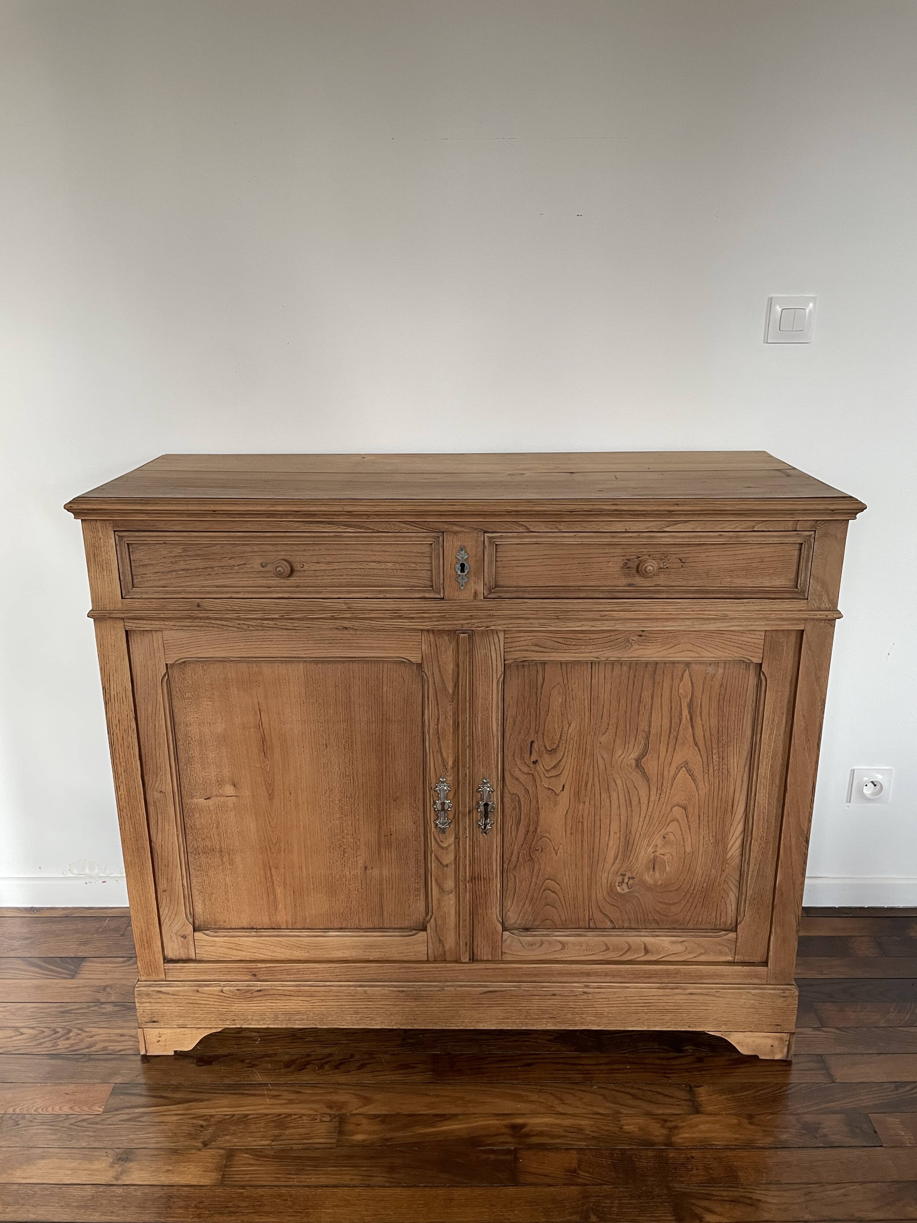 Rustic Buffet Raw Wood