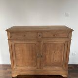 Rustic Buffet Raw Wood