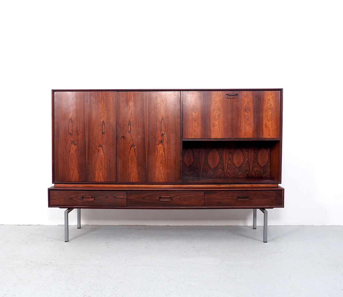 Vintage Dutch design highboard by Topform, 1960's