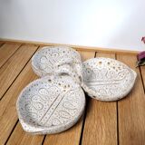 Ceramic serving dish by Jean Austruy in Vallauris