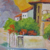 Lakeside Painting
