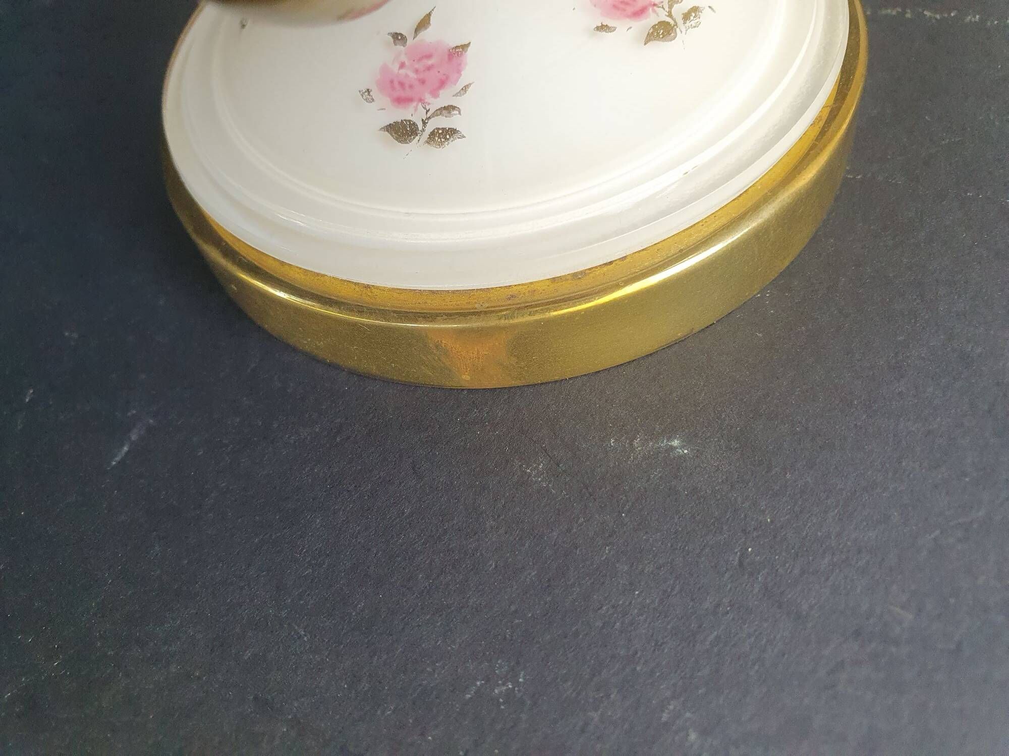 Pair of vintage wall candle holders