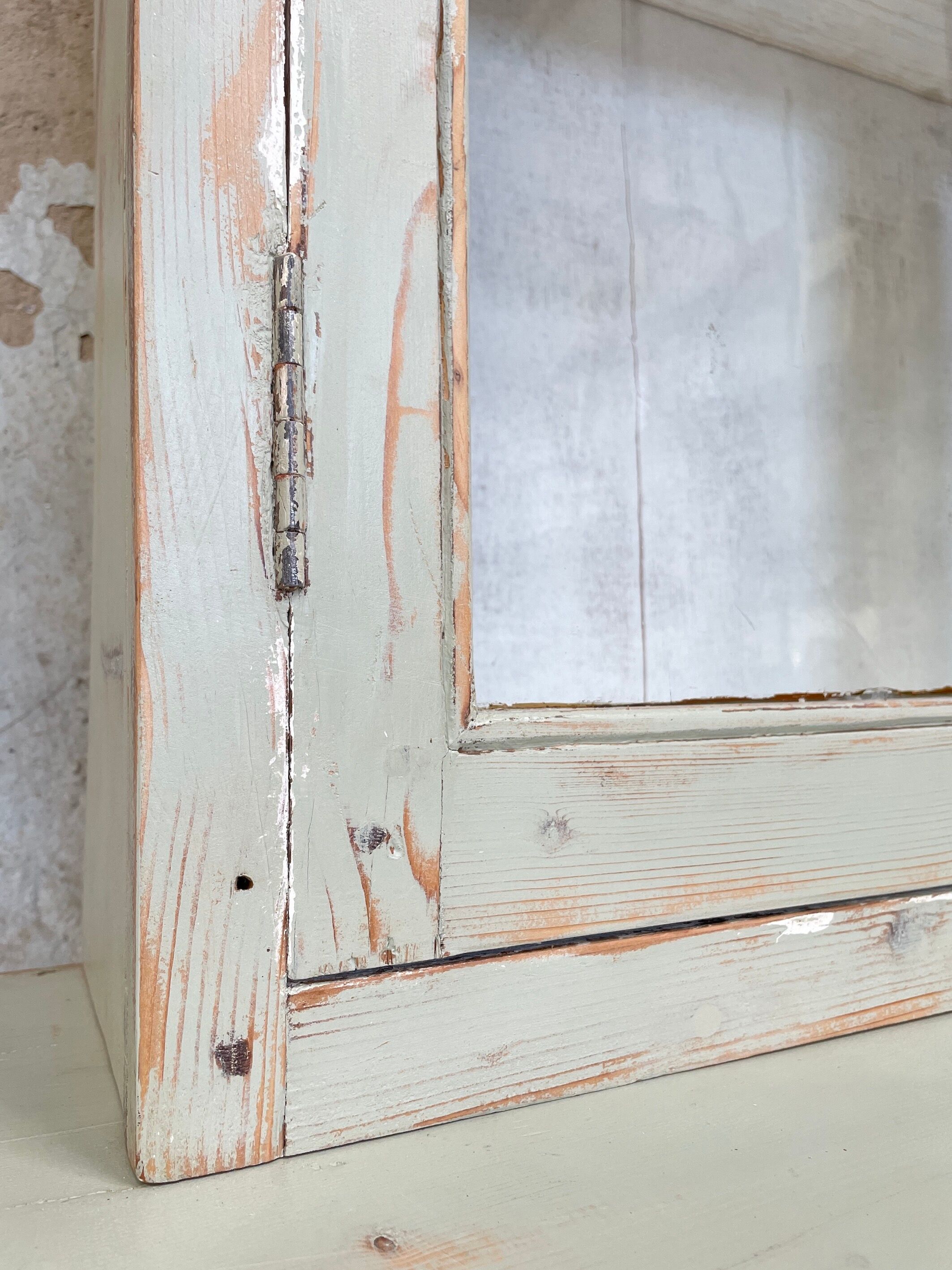 Two-body display cabinet, circa 1900