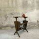 Porte-revues, tablette vintage en bois