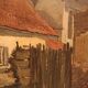 19th-century painting - Oil on panel - European school