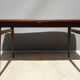 Table scandinave 2 allonges teck "plateau dans son jus"