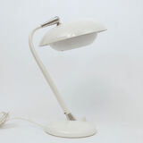 Lampe de table blanche italienne, Stilnovo années 1950
