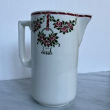 Large pitcher or antique vase Saint-Amand Balmoral model