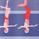 Le Ballet, risographie A4, édition limitée signée