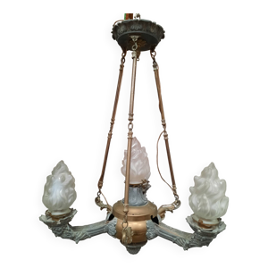 Suspension en metal à