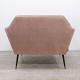 Dutchbone Kate pastel pink armchair