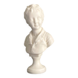 Ancient and charming sculpture depicting Louise Brongniart, daughter of the...