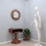 Luigi Massoni revolving side table / console Italy 1960s