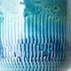 POt couvert bleu