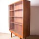 Danish Teak Bookcase, Showcase by Borge Mogensen for Soborg Mobelfabrik 1960.