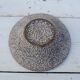 Plat creux Vallauris fat lava fond verre motifs animaliers