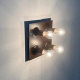 Mid-century German Space Age ceiling or wall lamps by Cosack, set of 2.