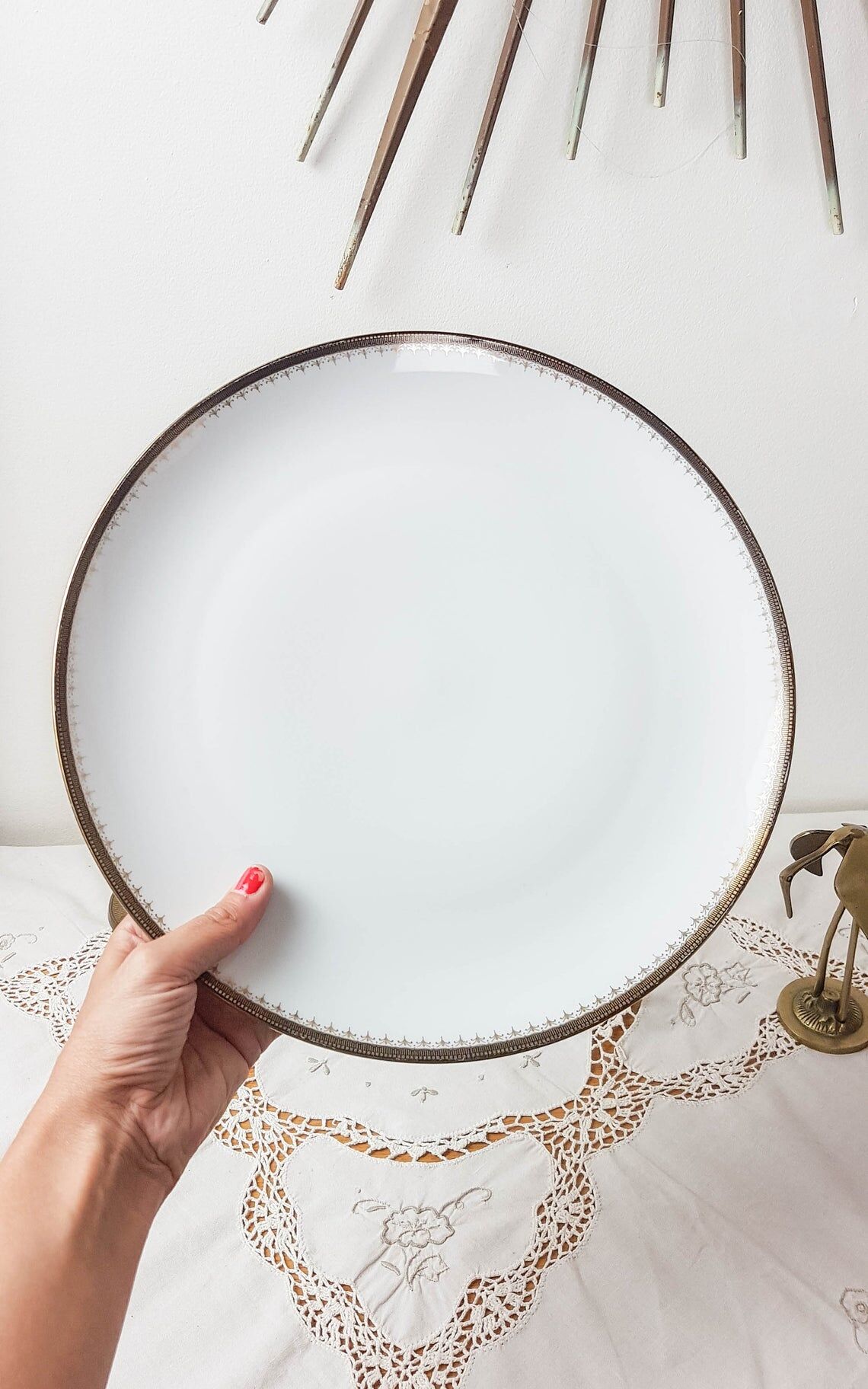Plat Winterling marktleuthen bavaria en porcelaine