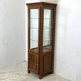 Solid walnut display case