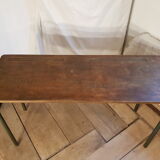 Table desk double school desk 1960