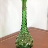 Italian glass carafe from Empoli from the 50s/60s