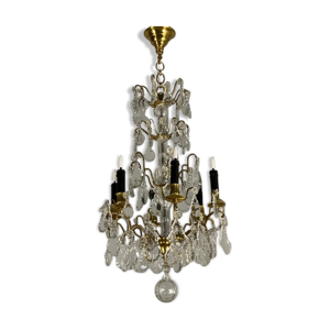 Lustre en bronze doré