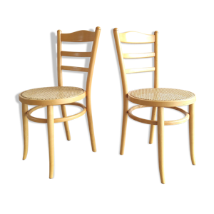 Paire chaises baumann