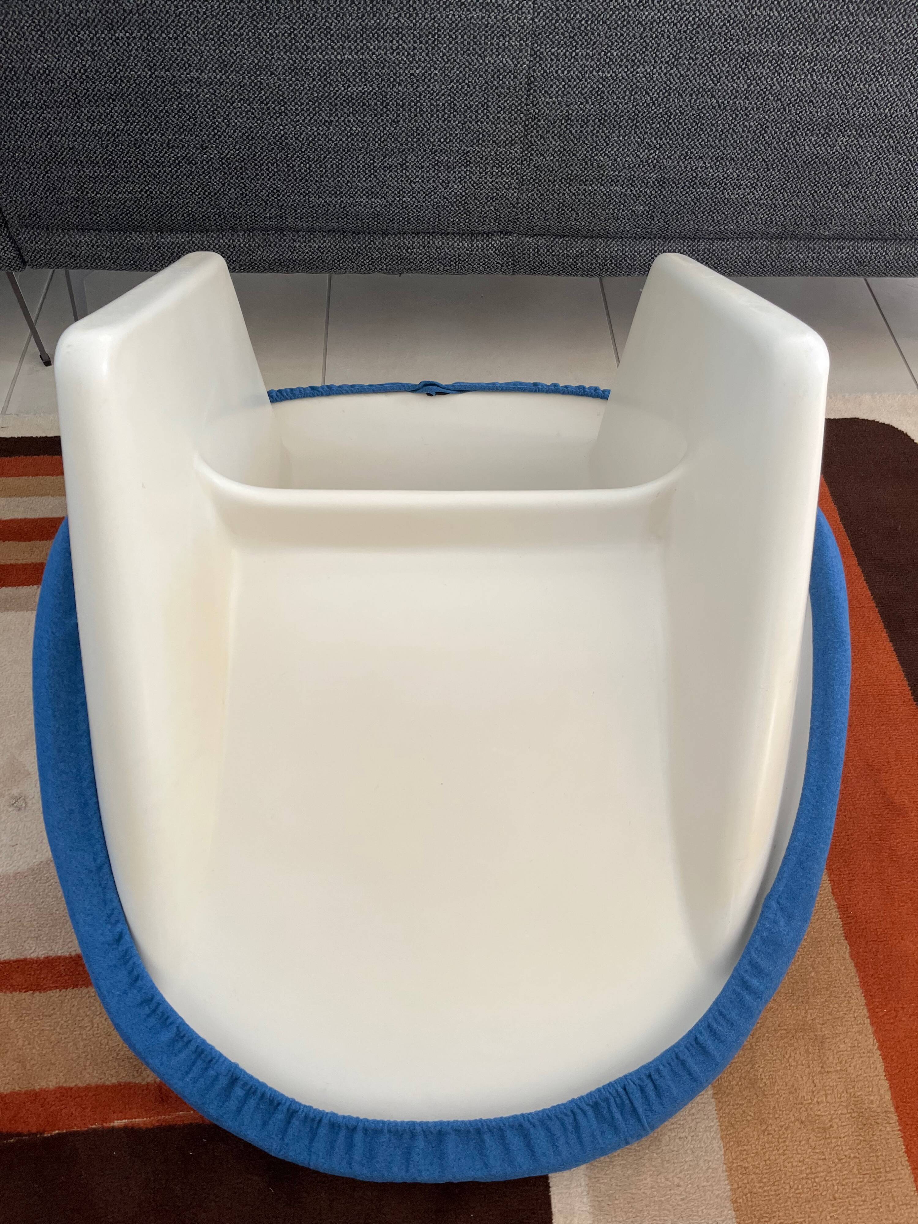 Rare Chauffeuse Sadima par Luigi Colani pour Basf 1970