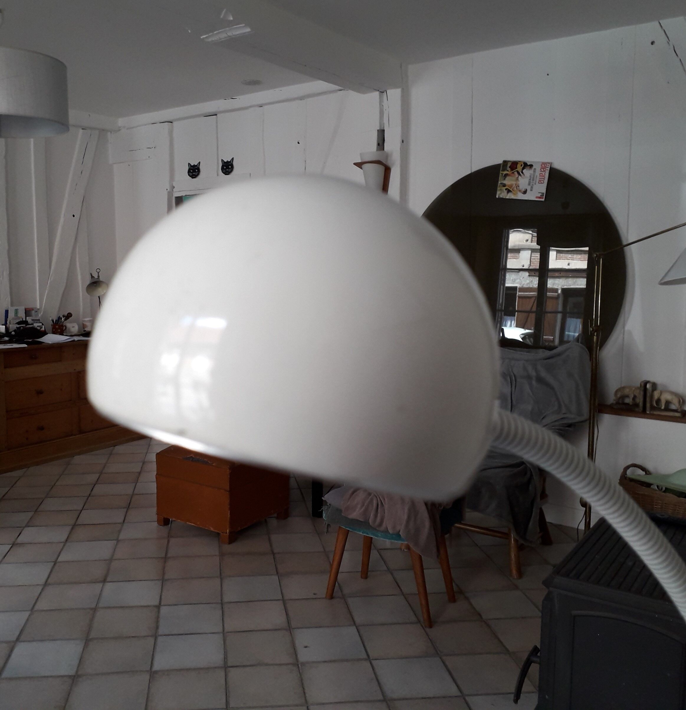 Lampadaire space age mobo light holland