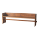 Solid pine bench