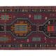 Vintage Turkish hallway rug 190x500 cm