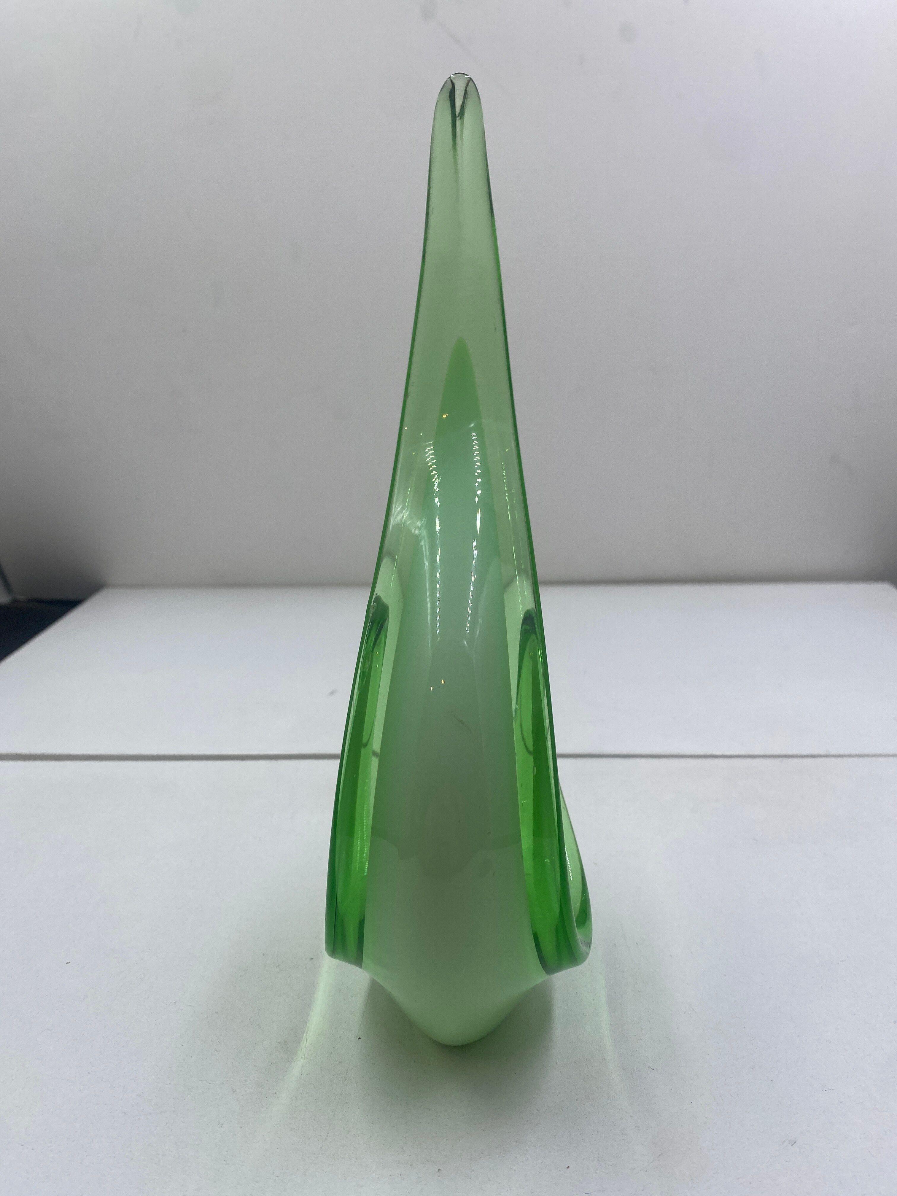 Art nouveau style glass subject