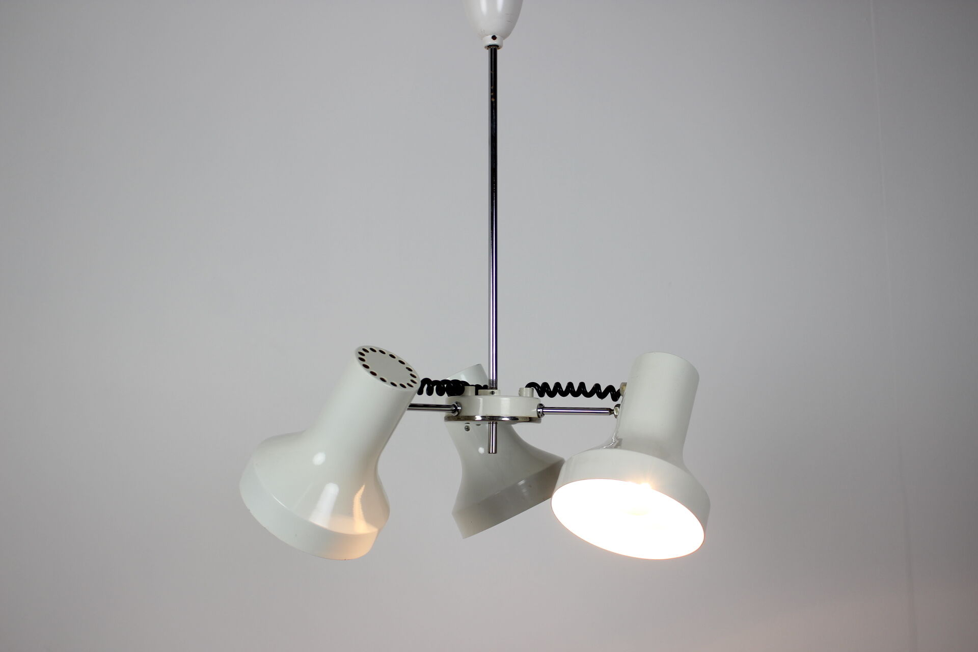 Mid-century chandelier Napako 1970's