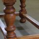 Danish Baroque style coffee table in oak, 1890s