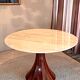 Table à manger ronde en marbre et palissandre