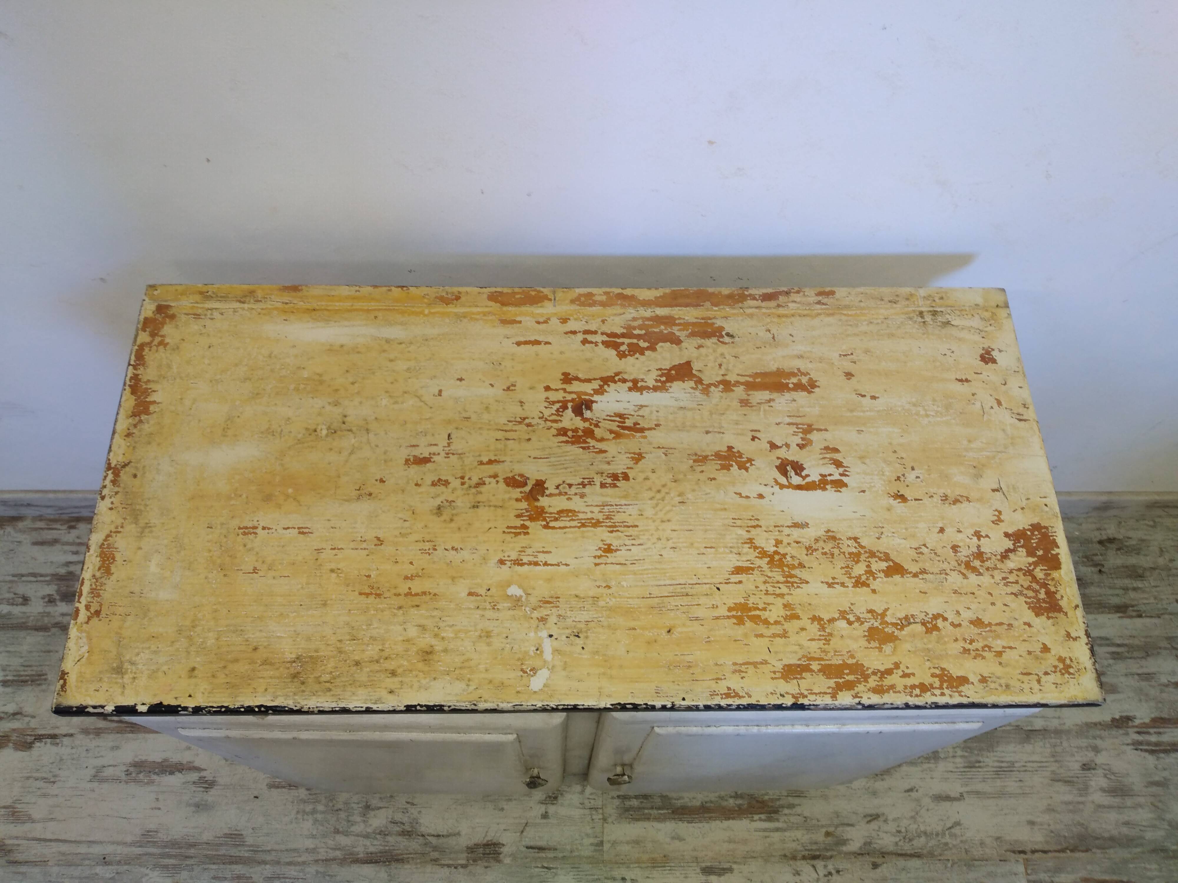 Antique storage cabinet