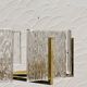 Lustre vintage en laiton Iceberg