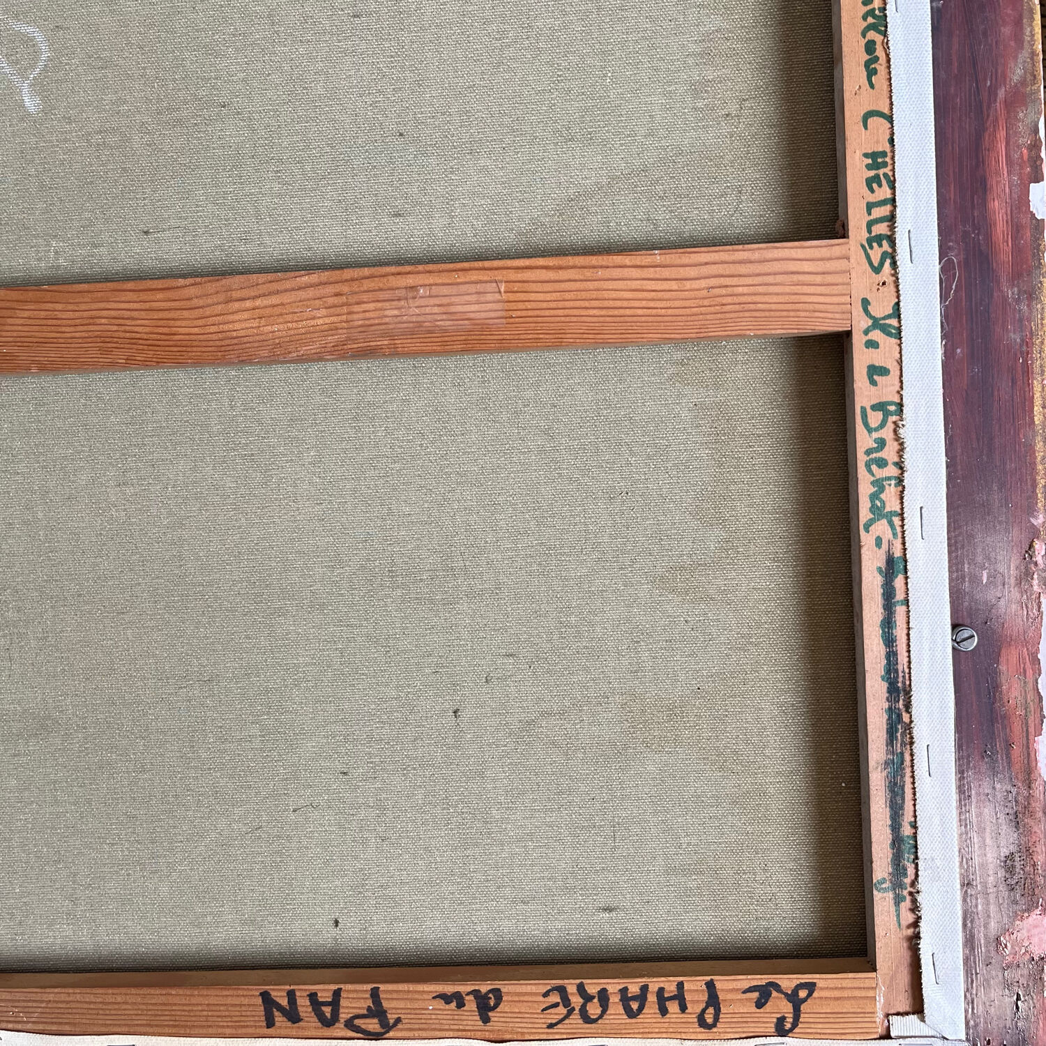 Painting by Rene Saintin