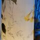 Lampadaire tripode vintage