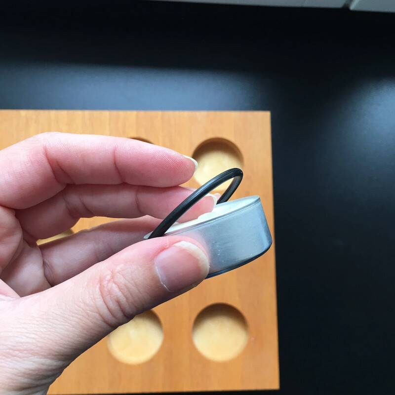 Vintage Danish 9 Candle Wooden Candle Holder