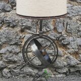 Astrolabe lamp by Jean-Pierre Ryckaert 1950