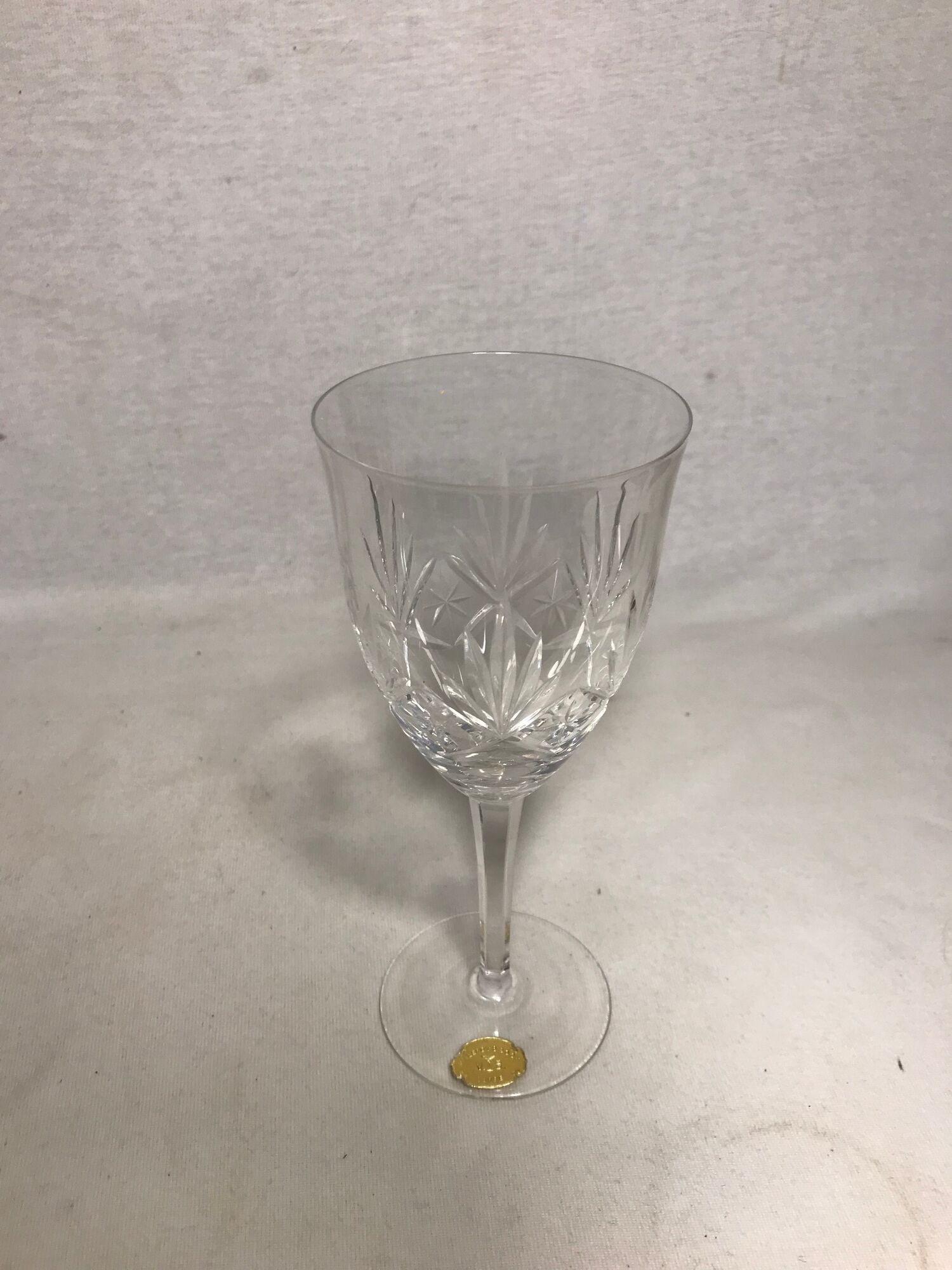 Set of 5 wine glasses crystal Villeroy & Boch wine stand bar model