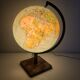 Globe Earth Vindrinet vintage marble glass 1940 - 36 cm