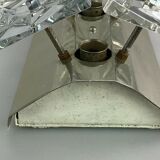 60s 70s Kinkeldey Wall Light Glass Wall Lamp Space Age Design 60s 70s